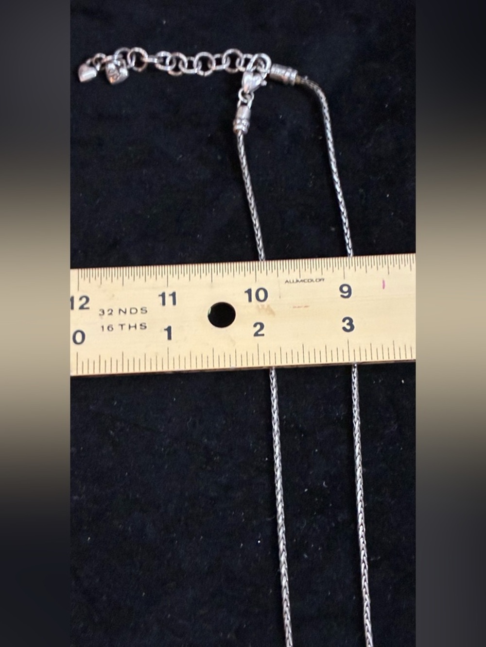 Vintage Brighton SilverTone  Chain
Necklace Heart Pendant - Picture 10 of 10